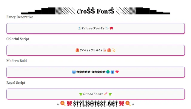 Cross Above Below Stylish Font Generator (͓̽C͓̽o͓̽p͓̽y͓̽ ͓̽a͓̽n͓̽d͓̽ ͓̽P͓̽a͓̽s͓̽t͓̽e͓̽)͓̽